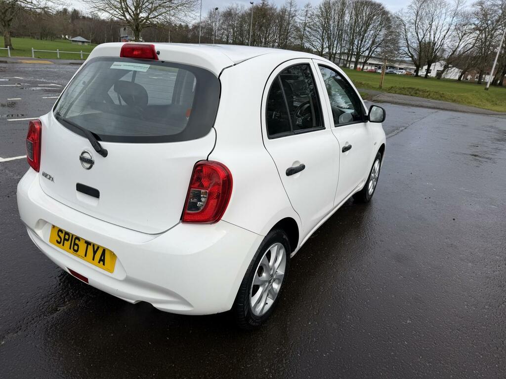 Nissan Micra 1.2 Vibe White #4