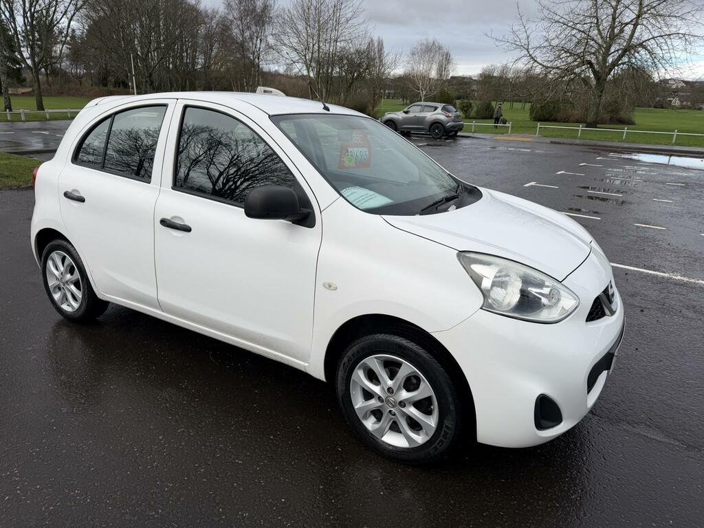 Nissan Micra 1.2 Vibe White #3