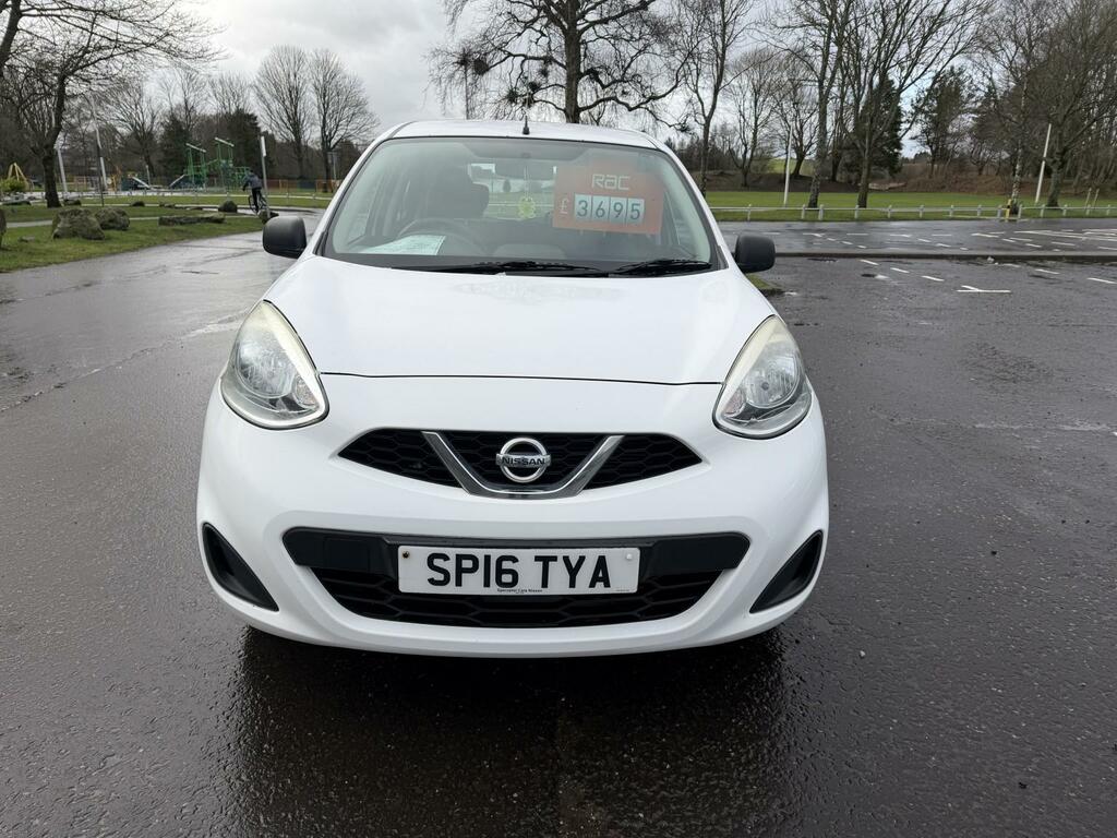 Nissan Micra 1.2 Vibe White #2