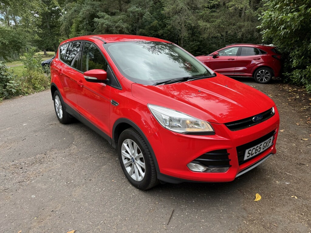 Ford Kuga 2.0 Tdci Titanium SC65GKP Red