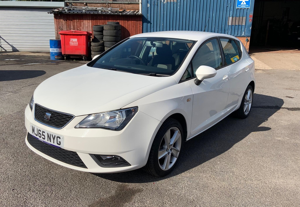 Seat Ibiza Hatchback White #3