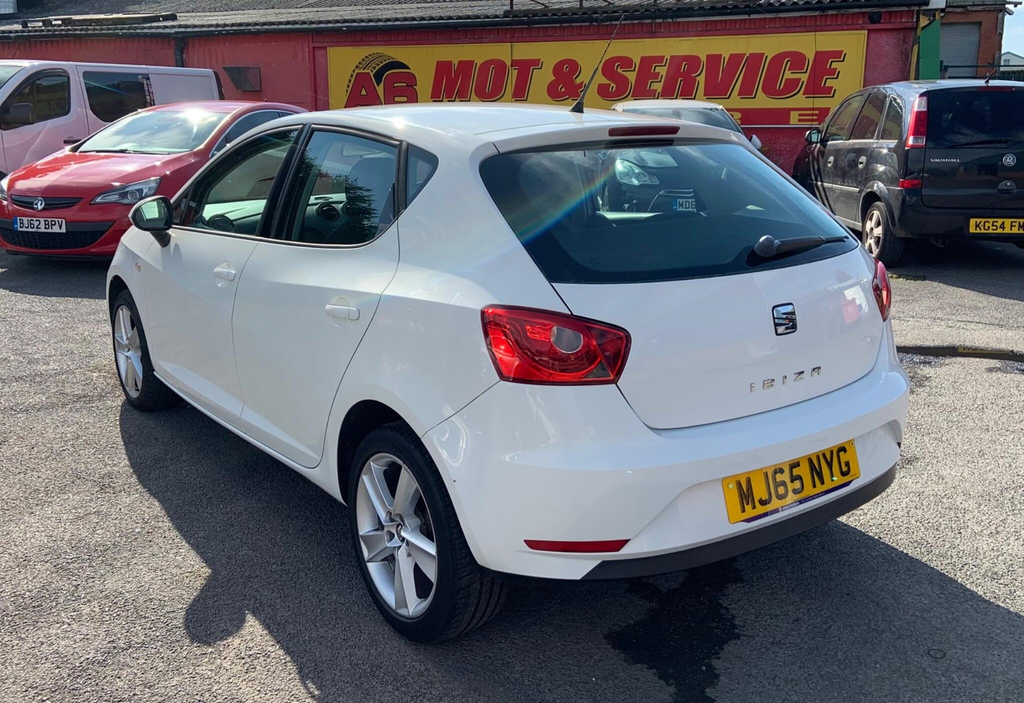 Seat Ibiza Hatchback White #5