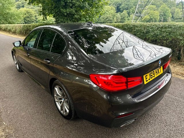 BMW 5 Series 2.0 520D Mht M Sport Saloon Hybrid Black #3