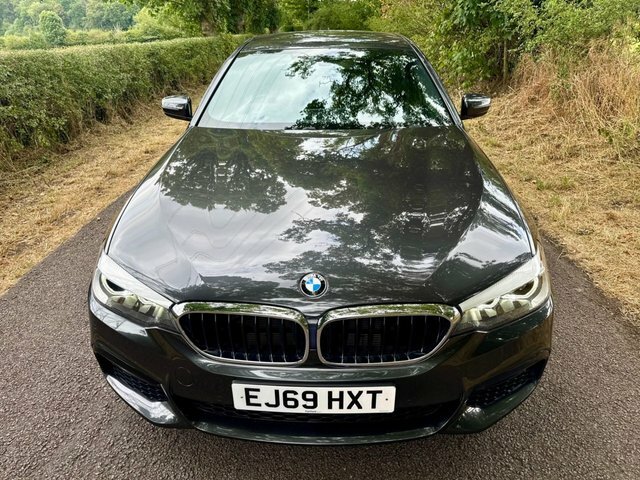 BMW 5 Series 2.0 520D Mht M Sport Saloon Hybrid Black #6