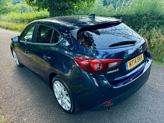 Mazda 3 2.0 Skyactiv-g Sport Nav Hatchback Manu Blue #3