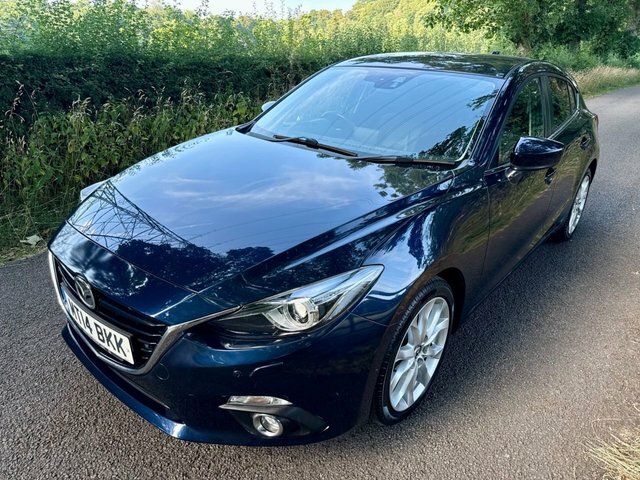 Mazda 3 2.0 Skyactiv-g Sport Nav Hatchback Manu Blue #2