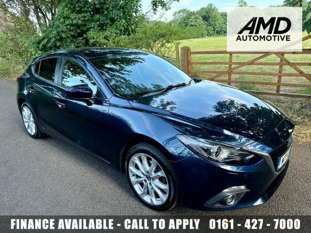 Mazda 3 2.0 Skyactiv-g Sport Nav Hatchback Manu Blue