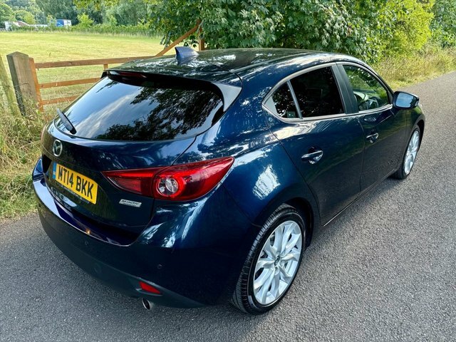 Mazda 3 2.0 Skyactiv-g Sport Nav Hatchback Manu Blue #4