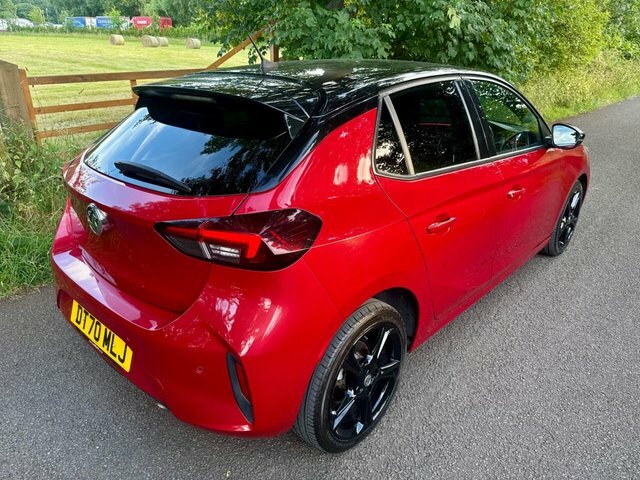 Vauxhall Corsa 1.2 Turbo Sri Hatchback Euro 6 DT70MLJ Red #3