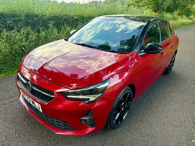 Vauxhall Corsa 1.2 Turbo Sri Hatchback Euro 6 DT70MLJ Red