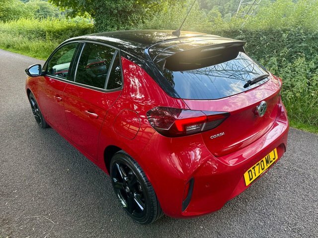 Vauxhall Corsa 1.2 Turbo Sri Hatchback Euro 6 DT70MLJ Red #2