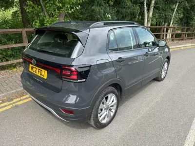 Volkswagen T-Cross 1.0 Tsi 110 Se Dsg Grey #4