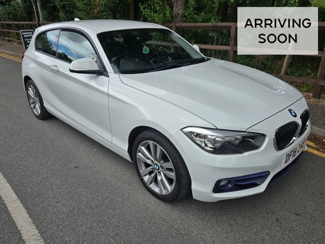 BMW 1 Series 2.0 118D Sport Hatchback Euro 6 DF18OAE White