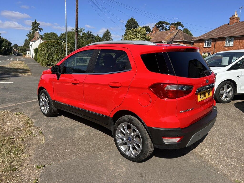 Ford Ecosport Suv 1.0 T Ecoboost Titanium 2018 Red #3