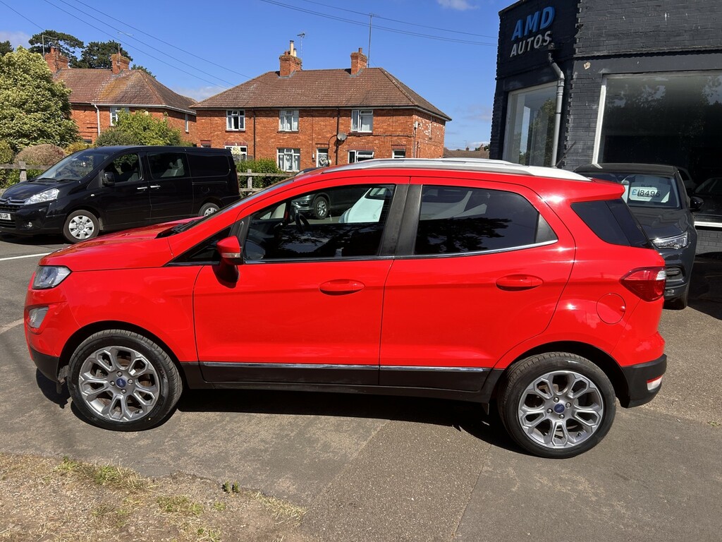 Ford Ecosport Suv 1.0 T Ecoboost Titanium 2018 Red #2