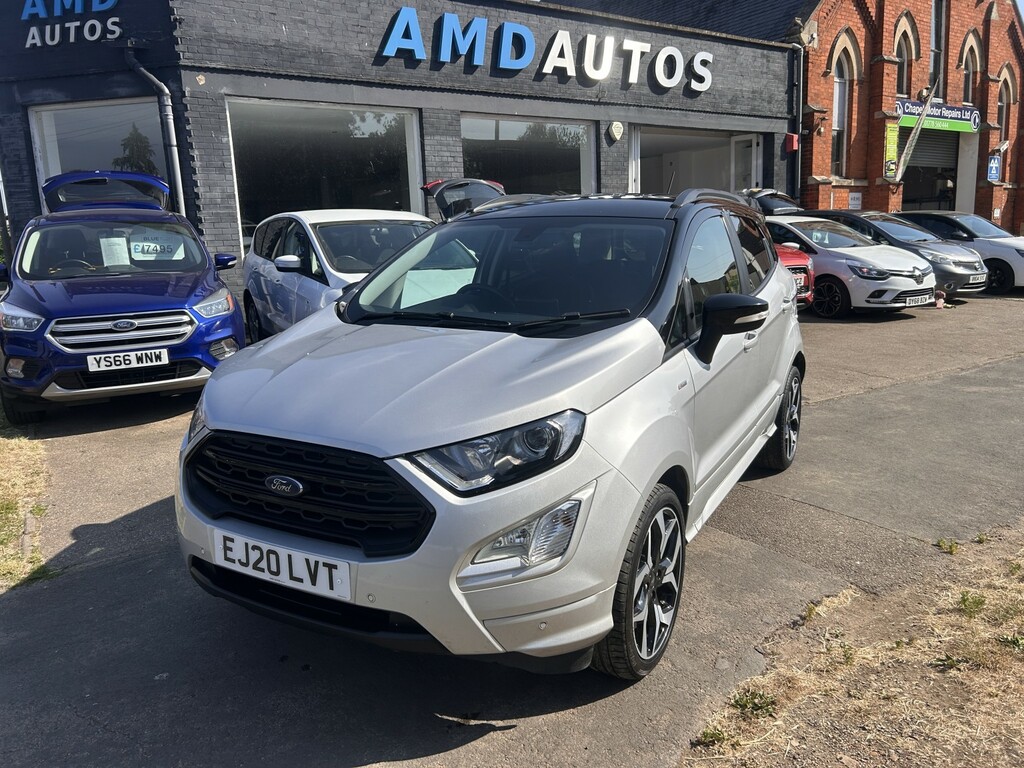 Ford Ecosport 1.0 T Ecoboost St-line Silver