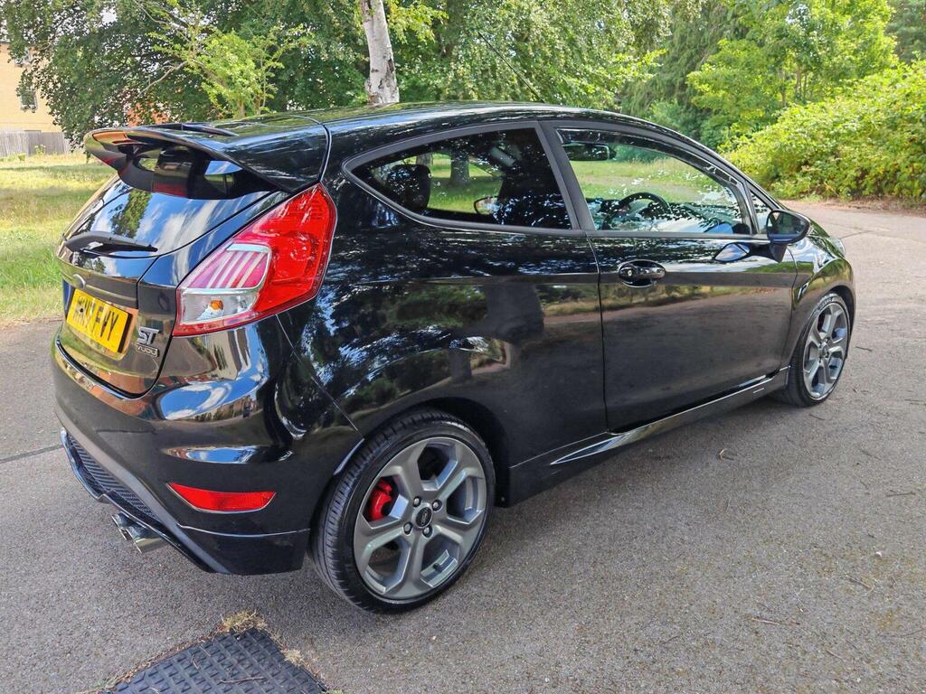 Ford Fiesta Hatchback 1.6T Ecoboost St-3 Euro 6 201717 WM17FVY Black #4