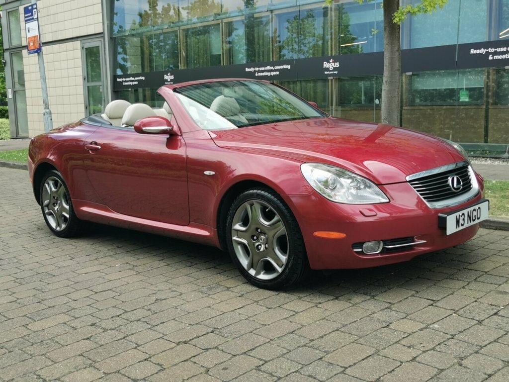 Lexus SC 4.3L Null Red #2