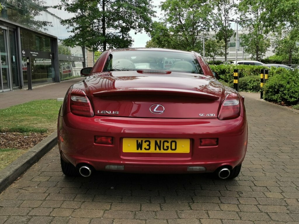 Lexus SC 4.3L Null Red #5