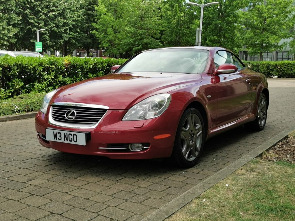 Lexus SC 4.3L Null Red #4