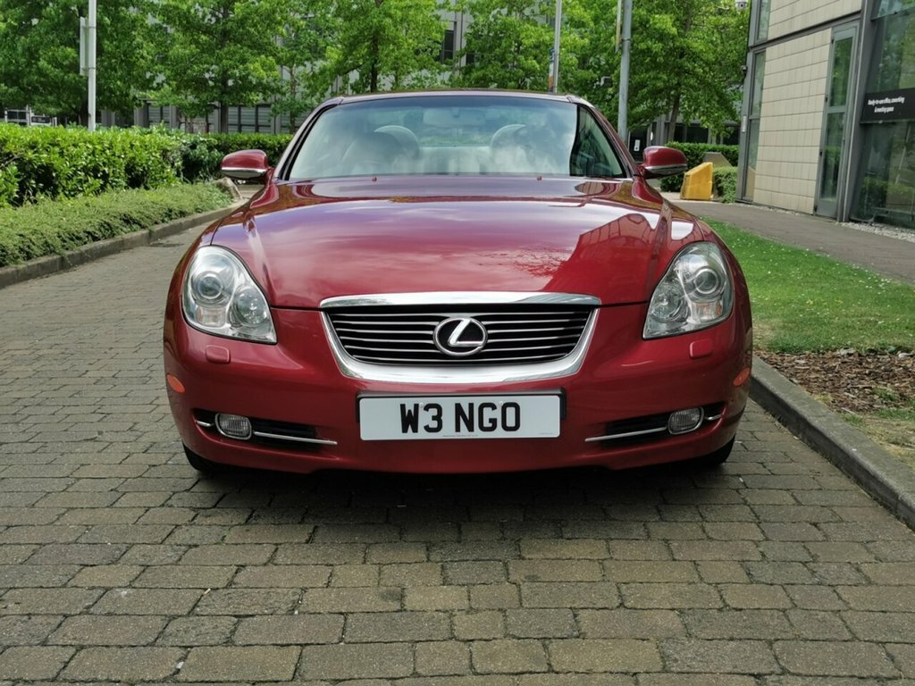 Lexus SC 4.3L Null Red #3