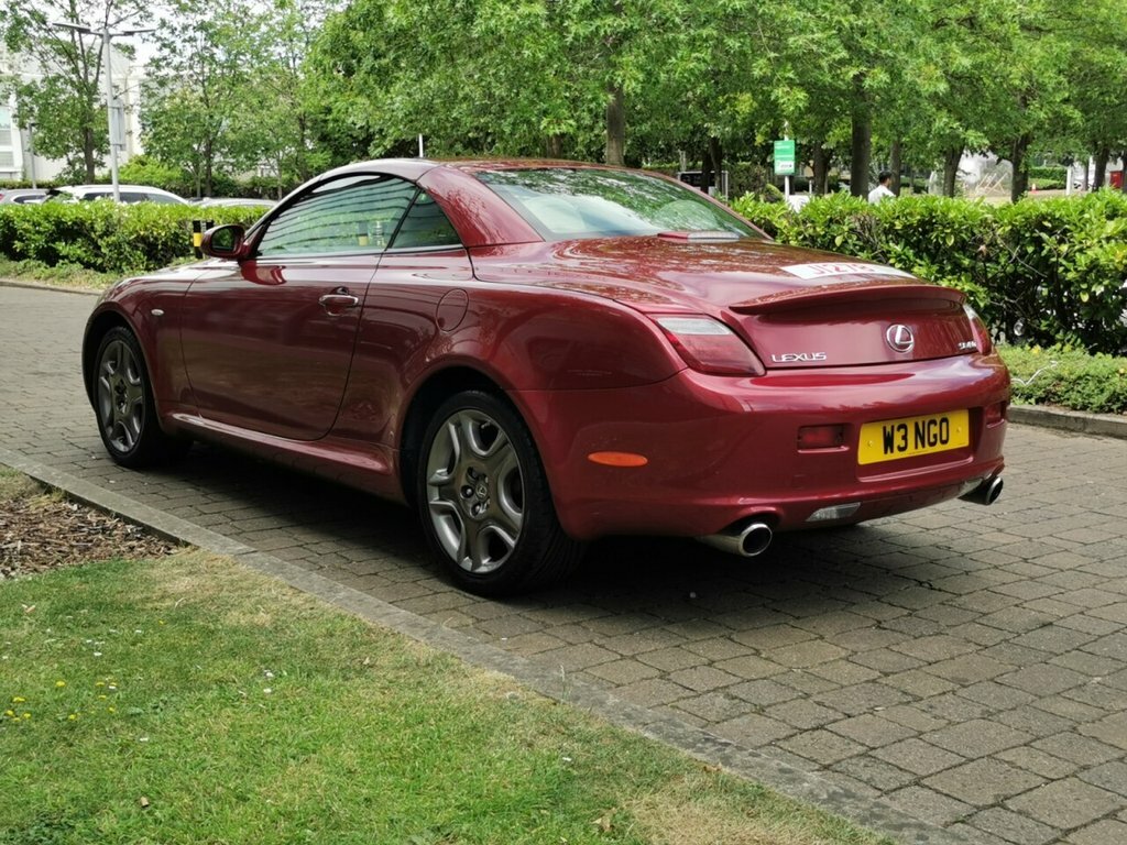 Lexus SC 4.3L Null Red #4