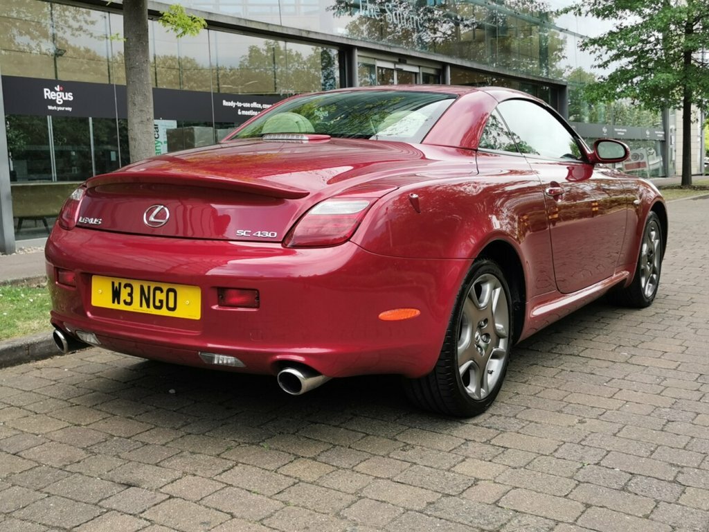 Lexus SC 4.3L Null Red #6