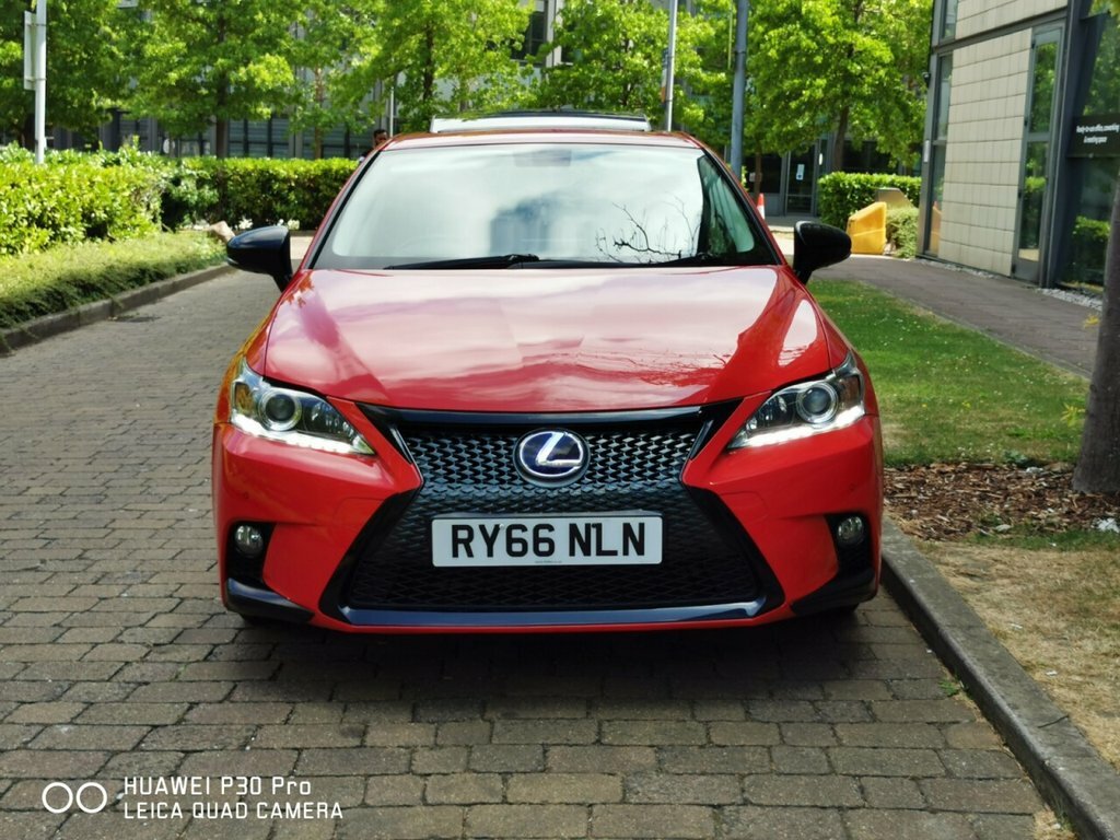 Lexus CT 1.8L Sport Red #3