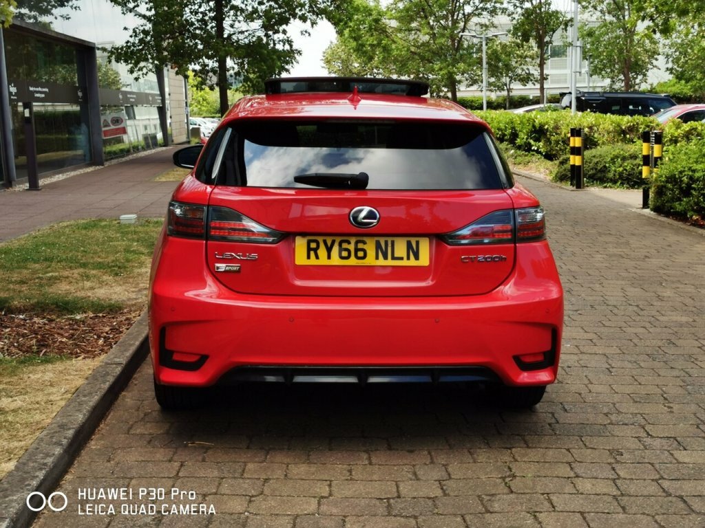 Lexus CT 1.8L Sport Red #6