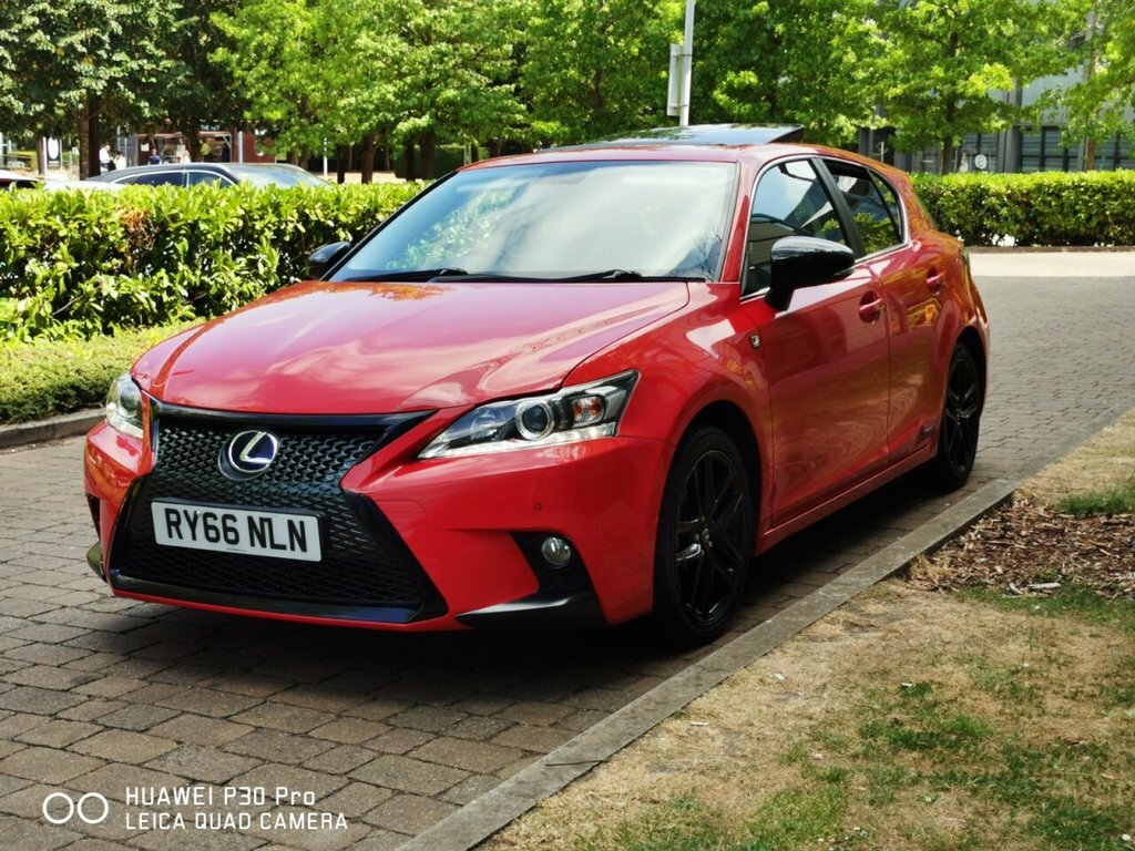 Lexus CT 1.8L Sport Red #4