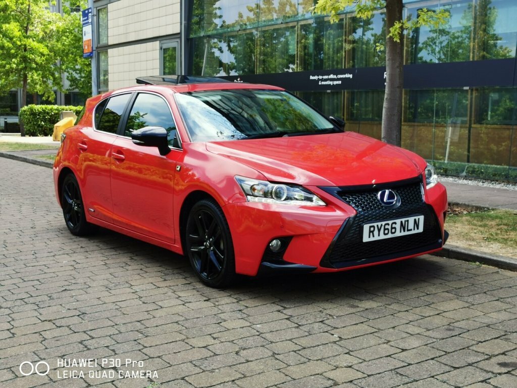 Lexus CT 1.8L Sport Red