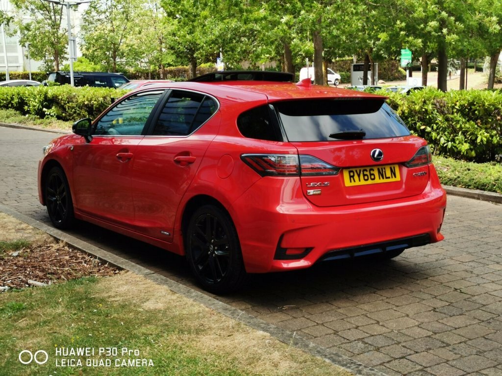 Lexus CT 1.8L Sport Red #5