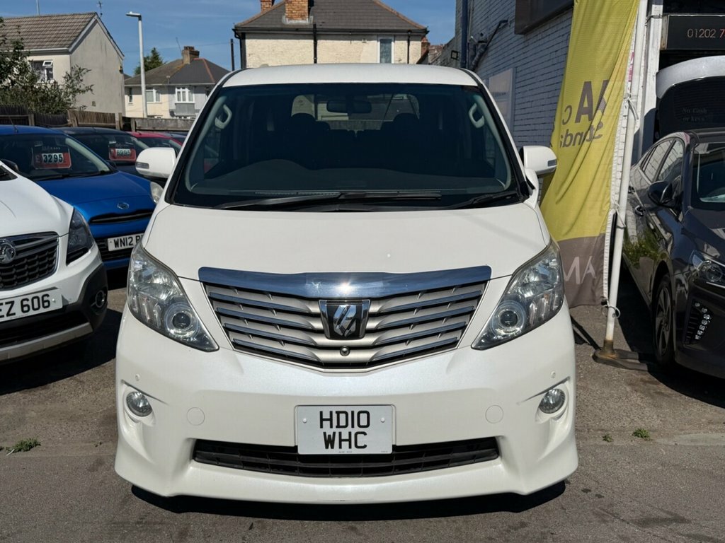 Toyota Alphard Mpv HD10WHC White #2