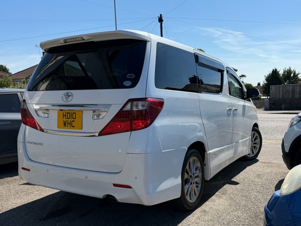 Toyota Alphard Mpv HD10WHC White #6