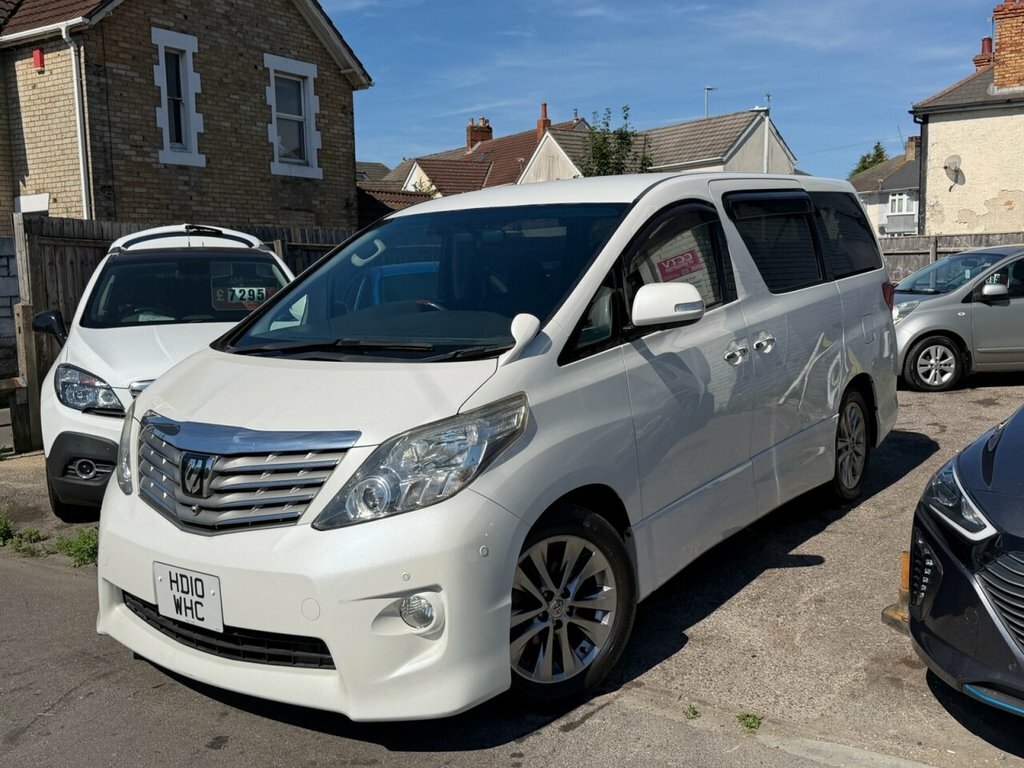Toyota Alphard Mpv HD10WHC White #3