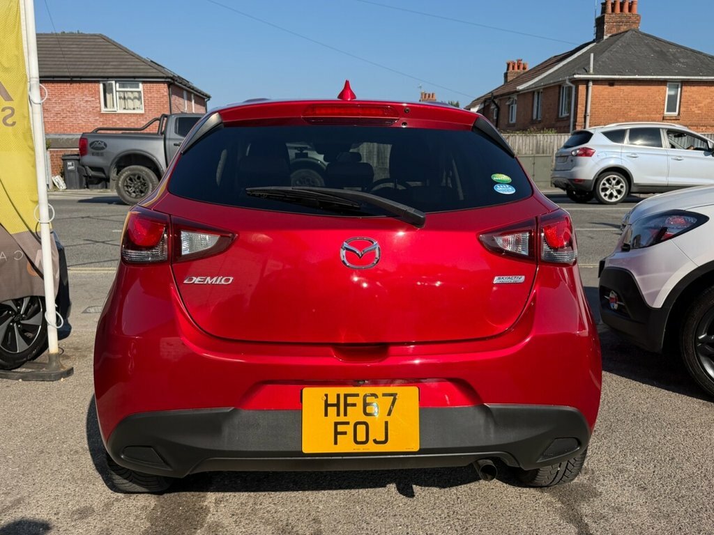 Mazda Demio Hatchback Red #5