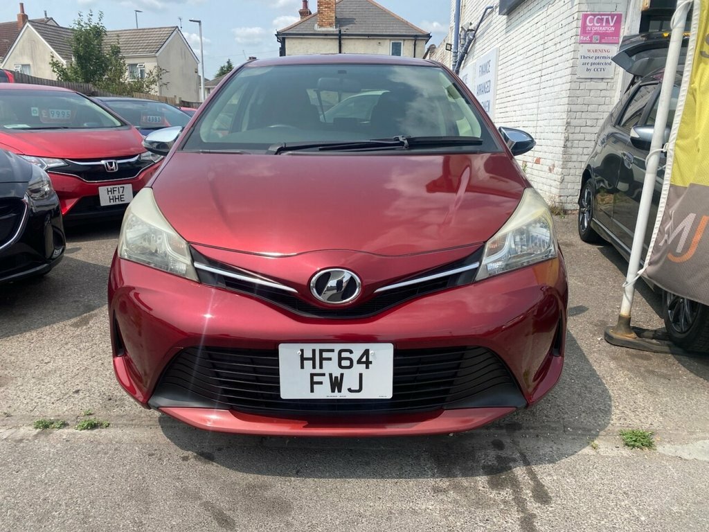 Toyota Vitz Hatchback Red #2