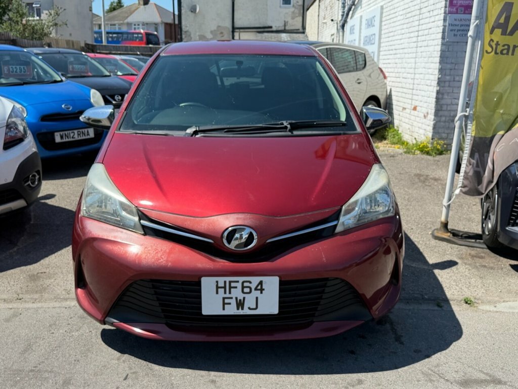 Toyota Vitz Hatchback Red #2
