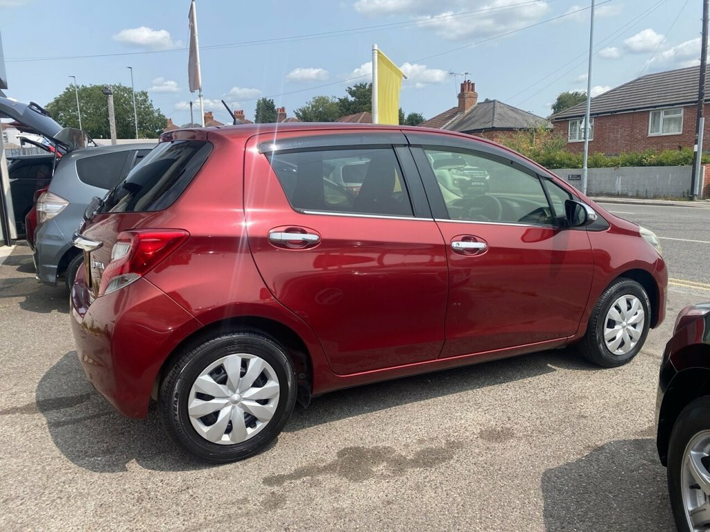 Toyota Vitz Hatchback Red #6