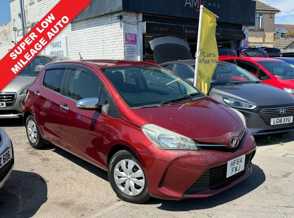 Toyota Vitz Hatchback Red