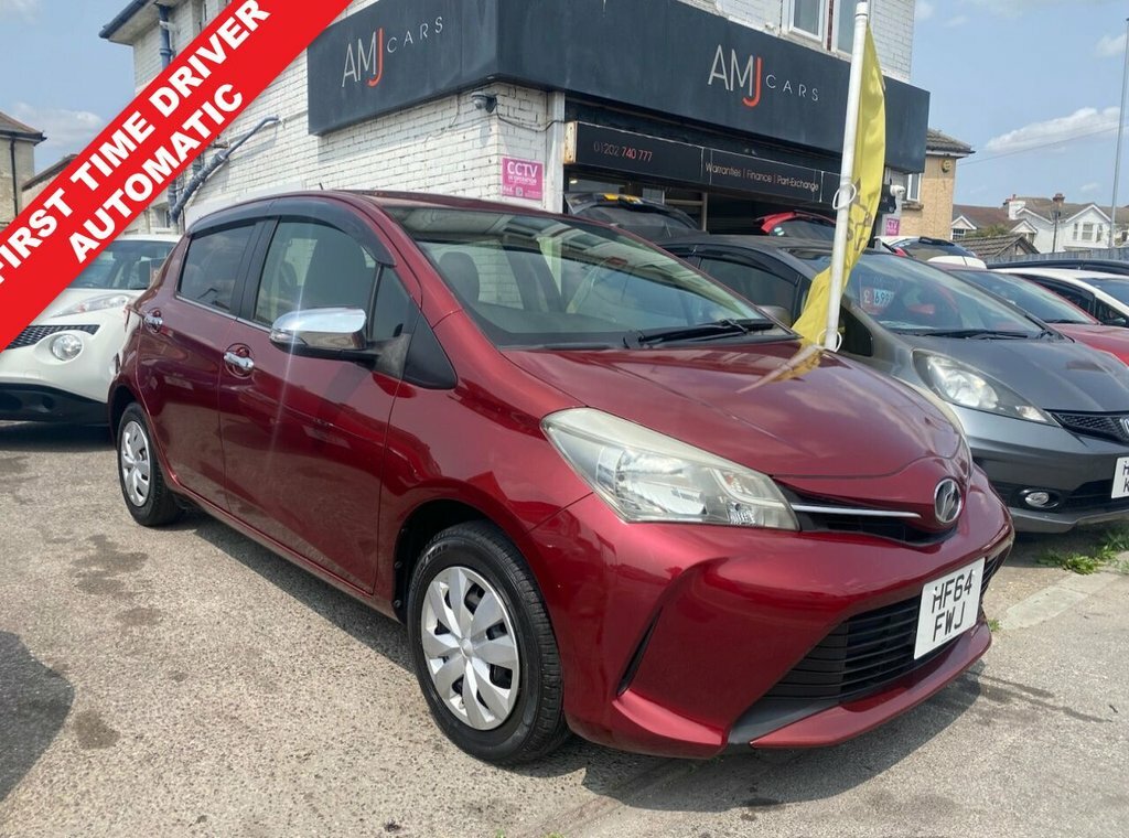 Toyota Vitz Hatchback Red