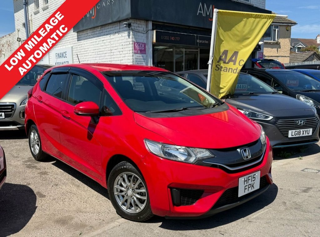 Honda Fit Hatchback Red