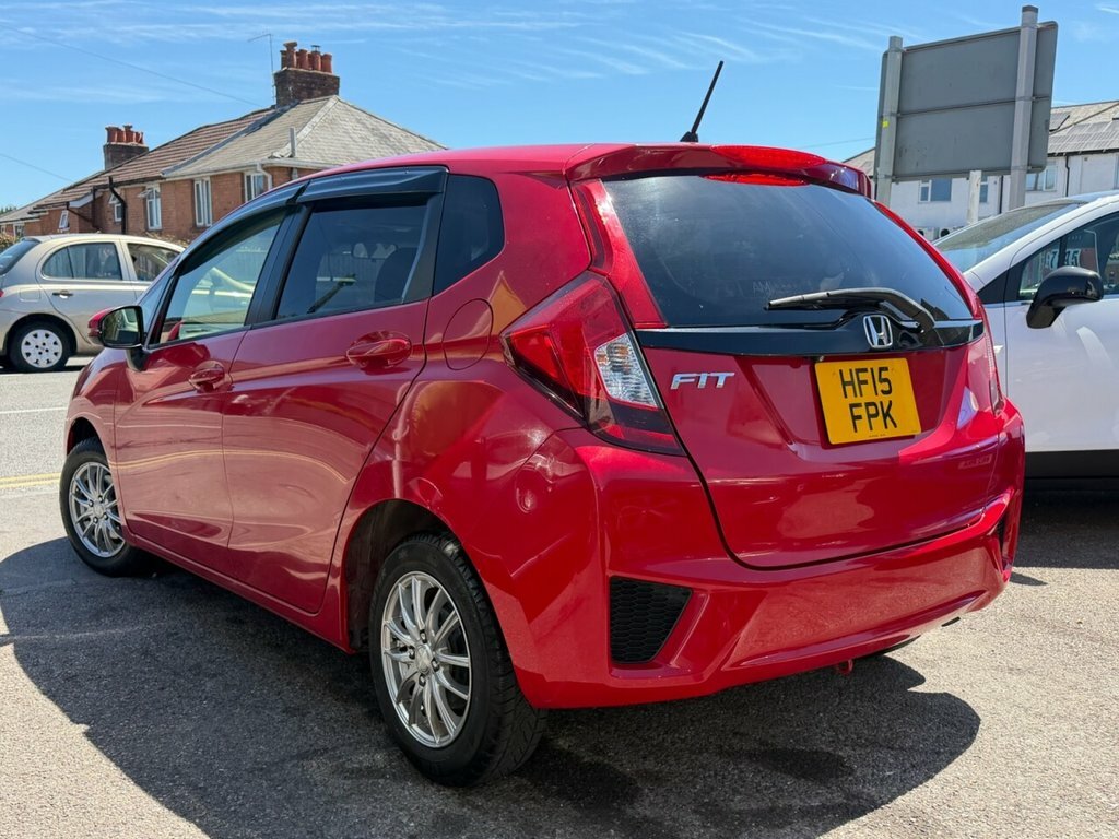 Honda Fit Hatchback Red #4