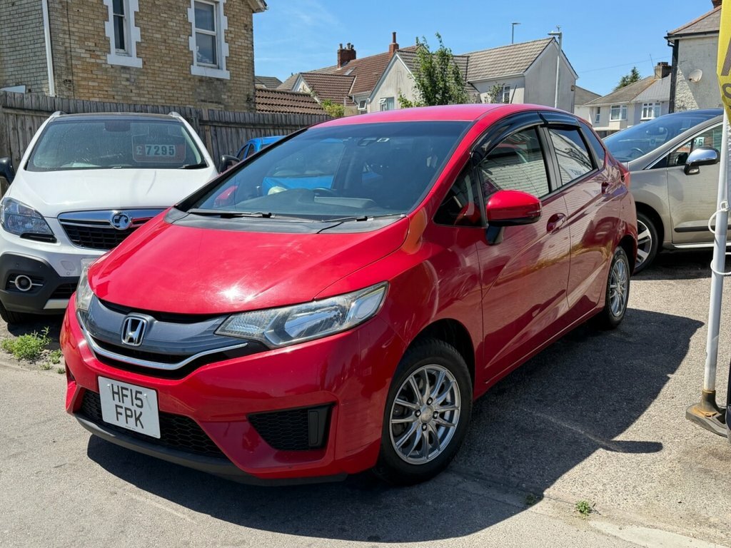 Honda Fit Hatchback Red #3