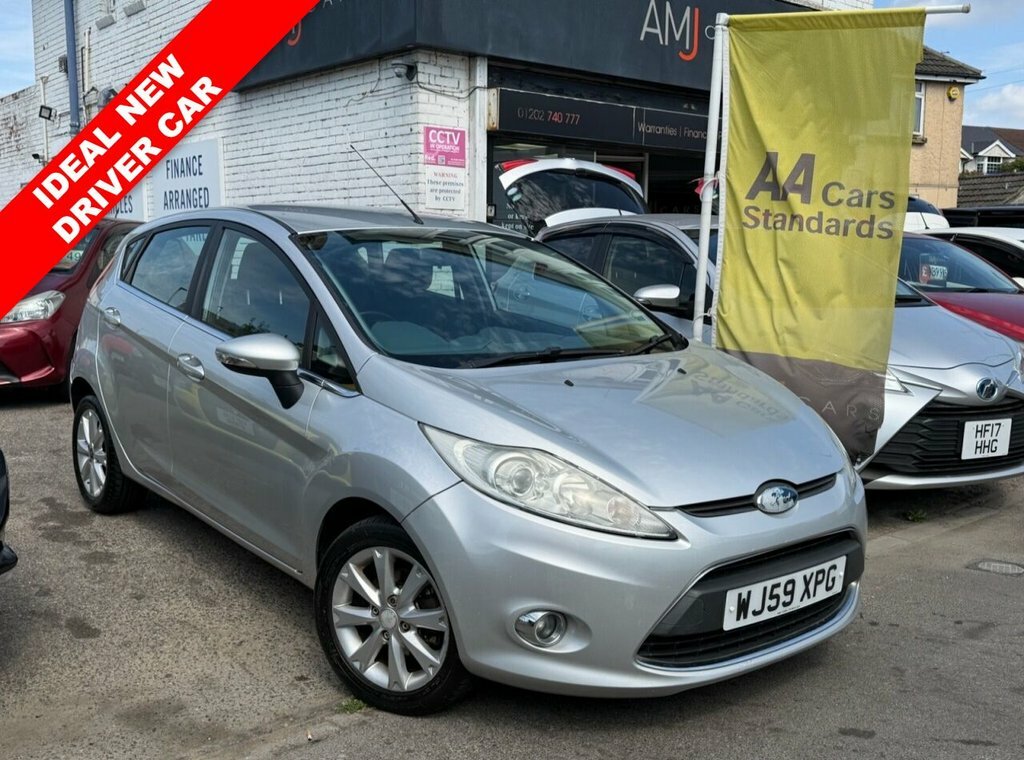 Ford Fiesta 1.3L Zetec WJ59XPG Silver