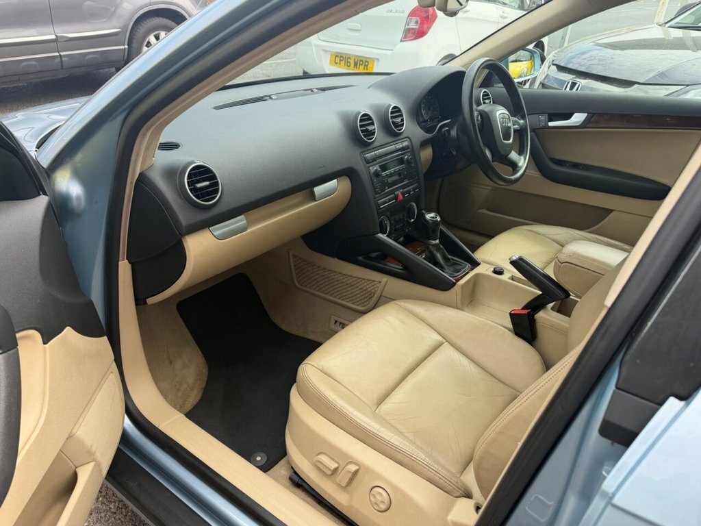 Audi A3 2.0 Tfsi Sport Sportback Quattro Blue #14