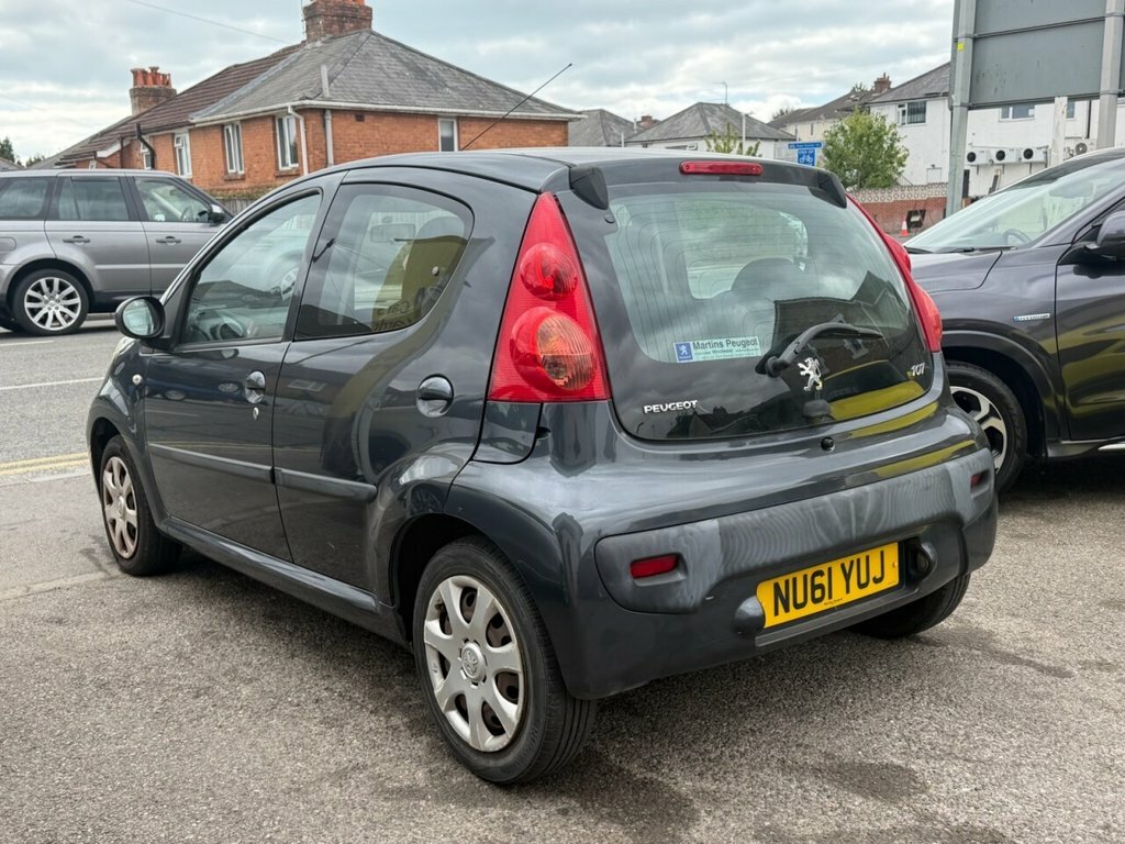 Peugeot 107 1L Urban Grey #2