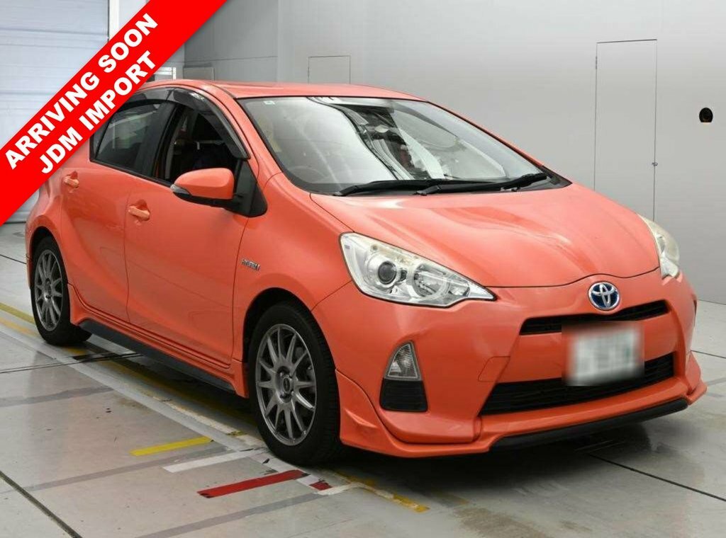 Toyota Aqua Hatchback Orange