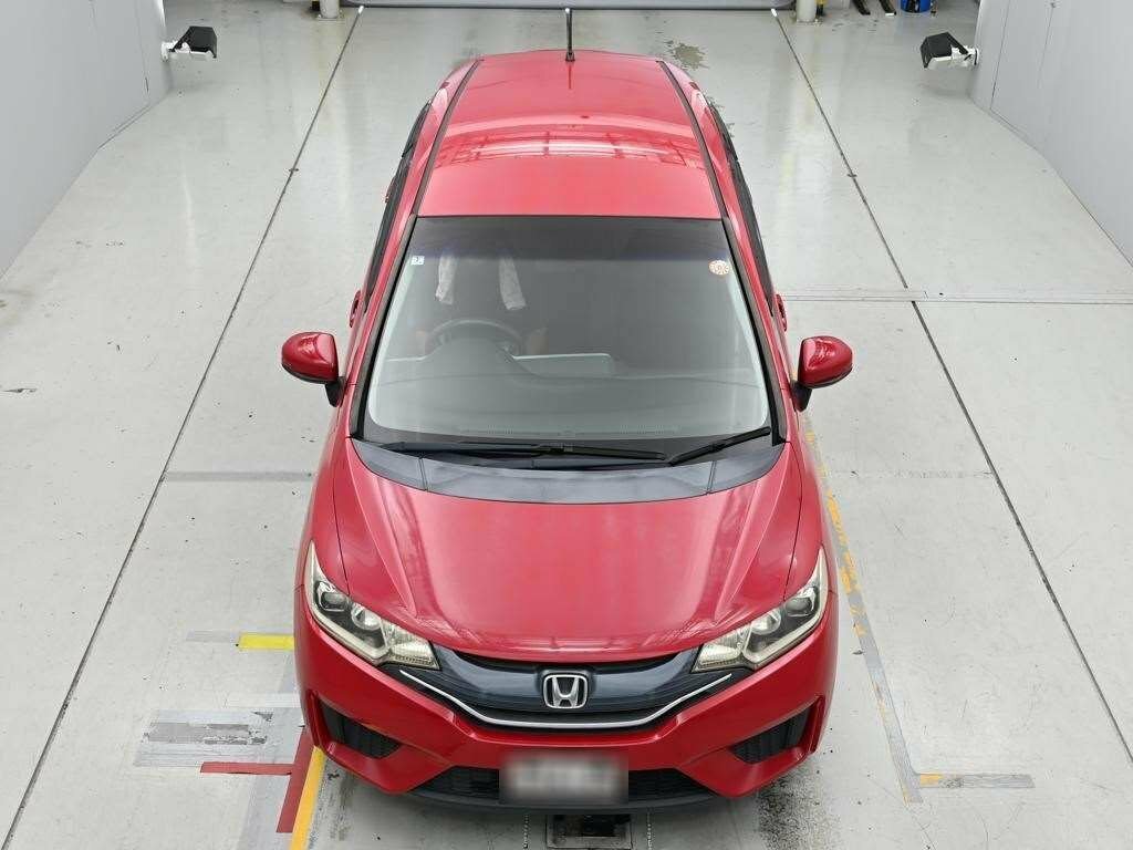 Honda Fit Hatchback Red #2