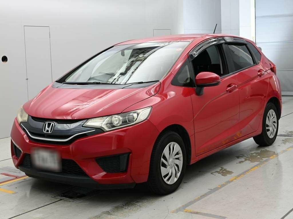 Honda Fit Hatchback Red #3